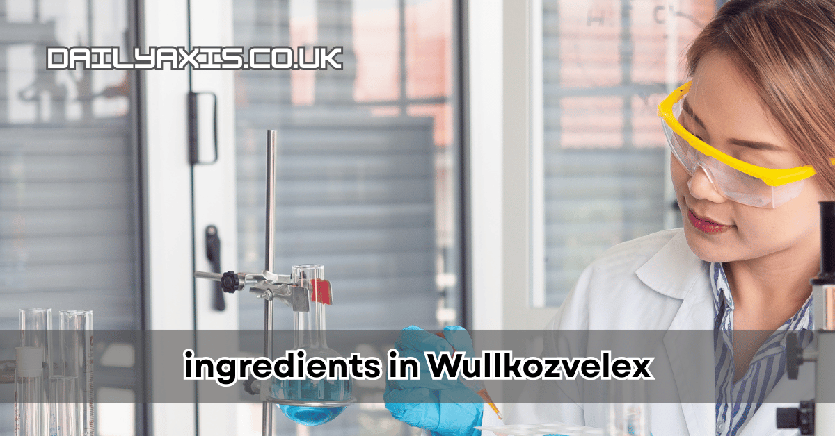 ingredients in Wullkozvelex